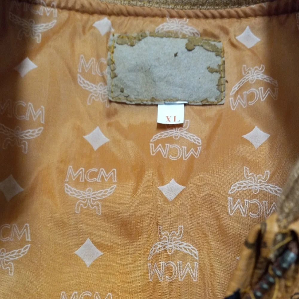 Vintage 80's MCM (Dapper Dan) Jacket & Hat sz. XL and Hat snapback - Picture 11 of 11